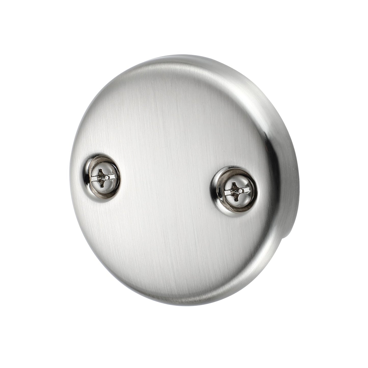 Tip-Toe Tub Trim Set with Two-Hole Overflow Faceplate, Replacement Bath Drain Trim Kit with 2-Hole Overflow Faceplate and Universal Fine/Coarse Thread 7 finishing colors available