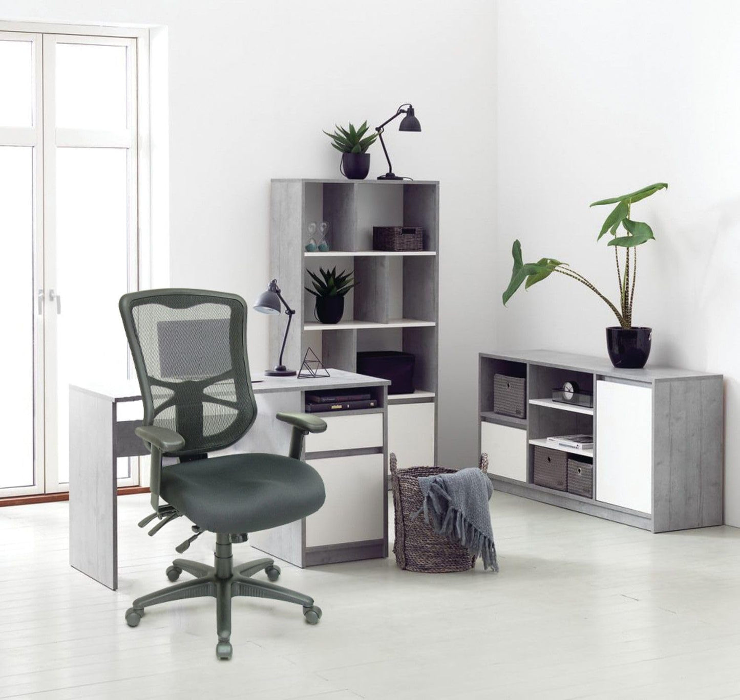 Elusion High Back Mesh Office Chair Black Adjustable Tilt