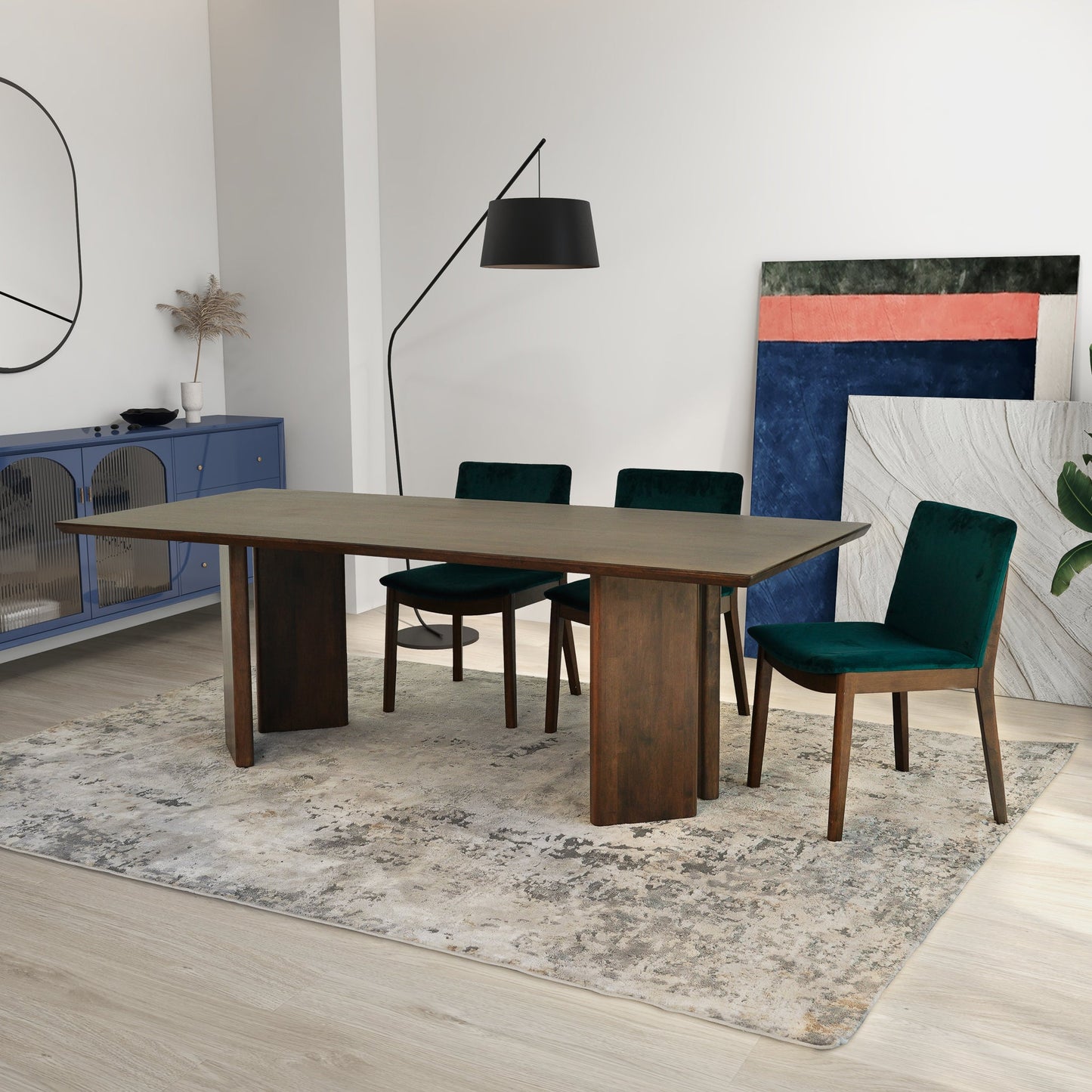 Alden Solid Wood Dining Table