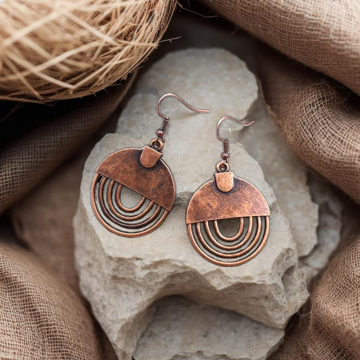 Copper Horizon Earrings