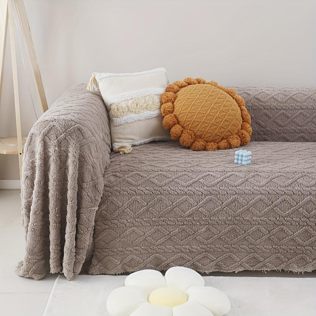 Extra Large Slipcovers for Couches - Stylish Geometric Pattern