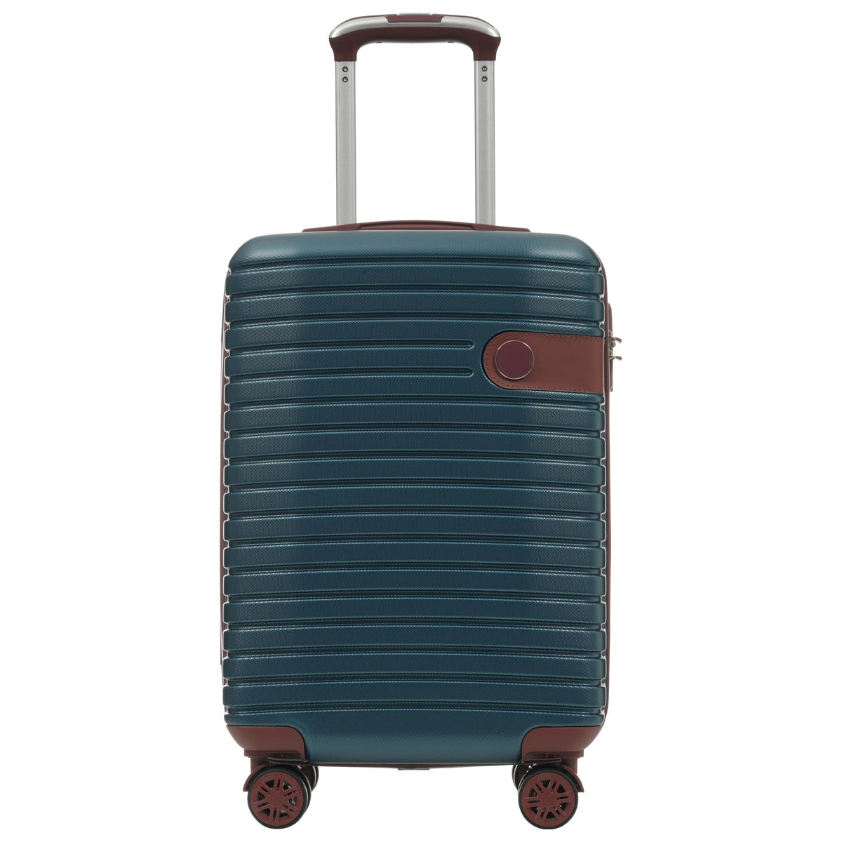3 Piece Carry-On Luggage Set - Lightweight Hardshell ABS Suitcases