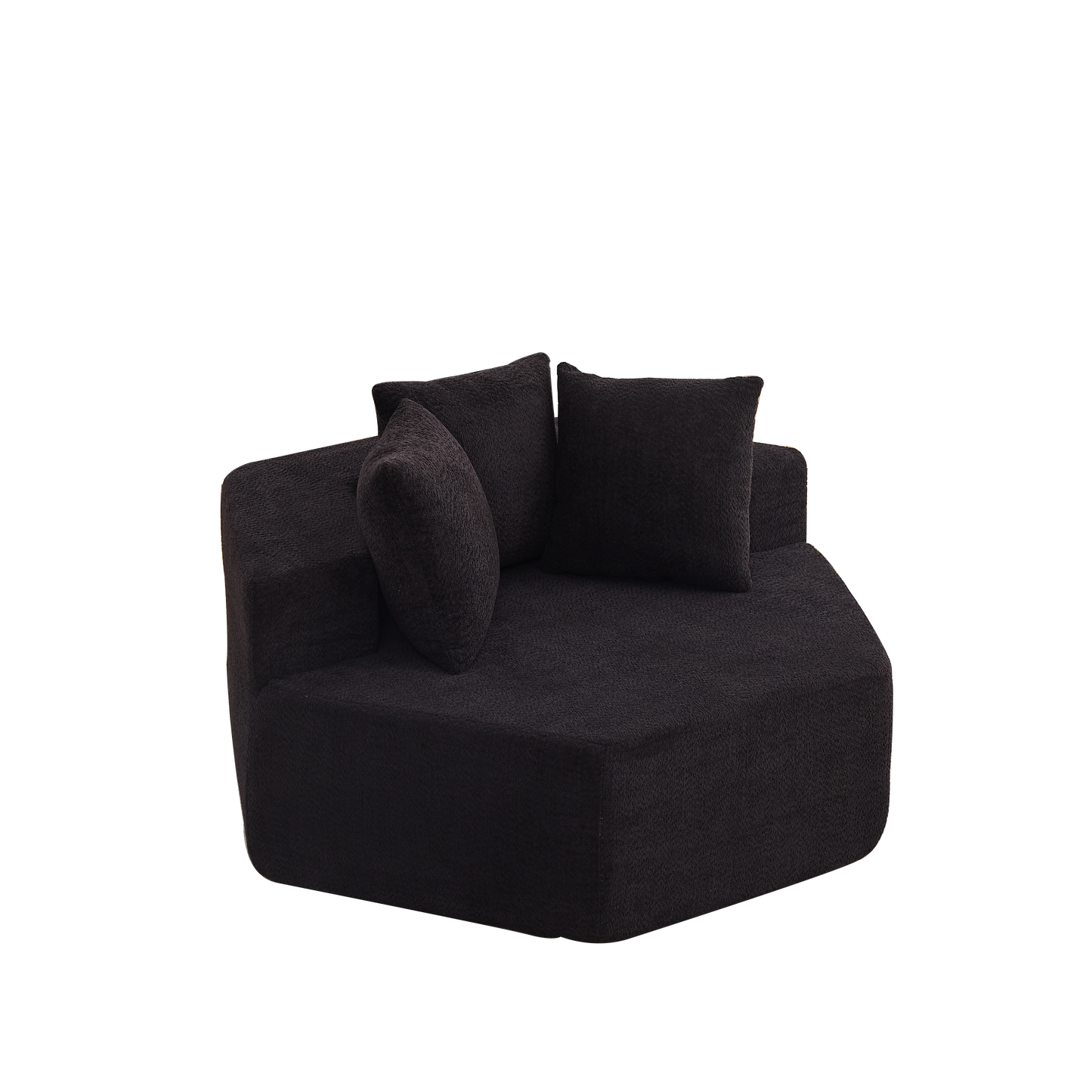 54-Inch Modern-Style Hexagonal Lounge Chair