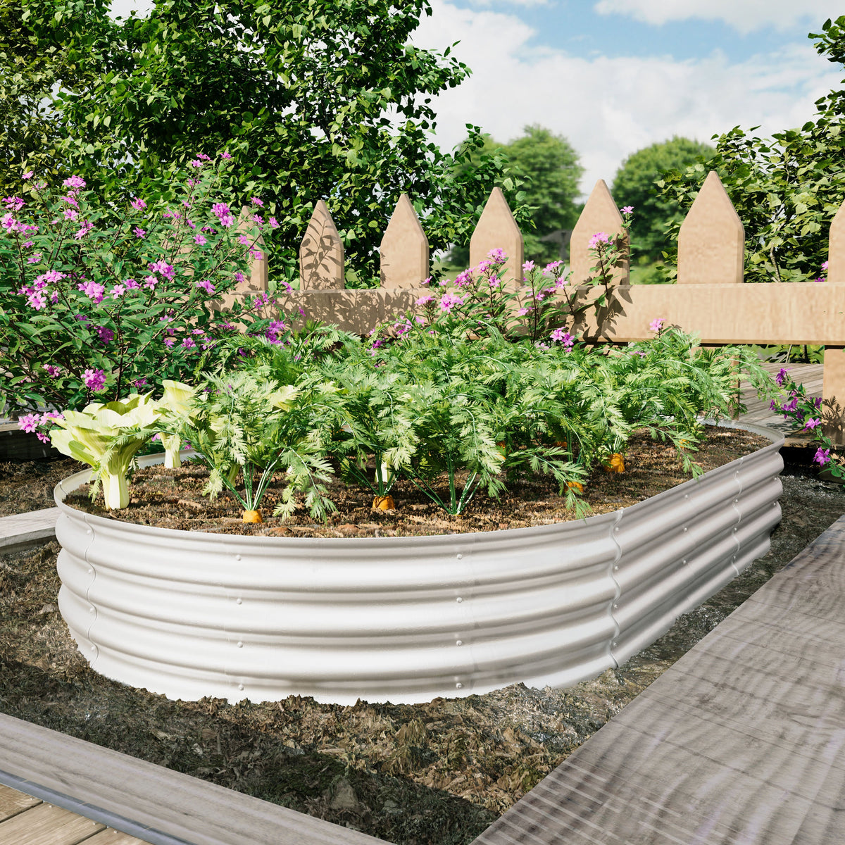 2Pcs Raised Garden Bed Kit