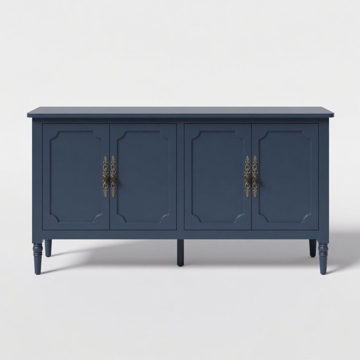 58.9" Blue Buffet Cabinet