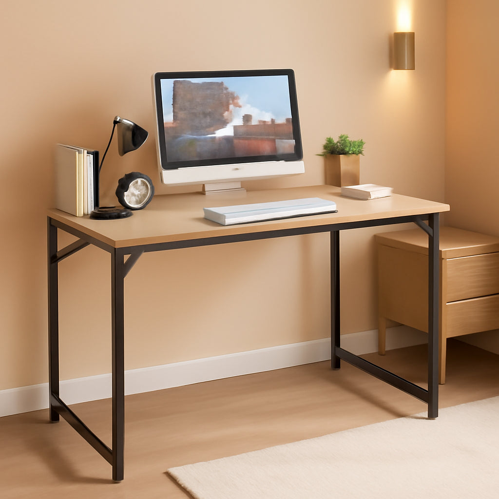 39 Inch Computer Desk With Adjustable Feet For Home Office