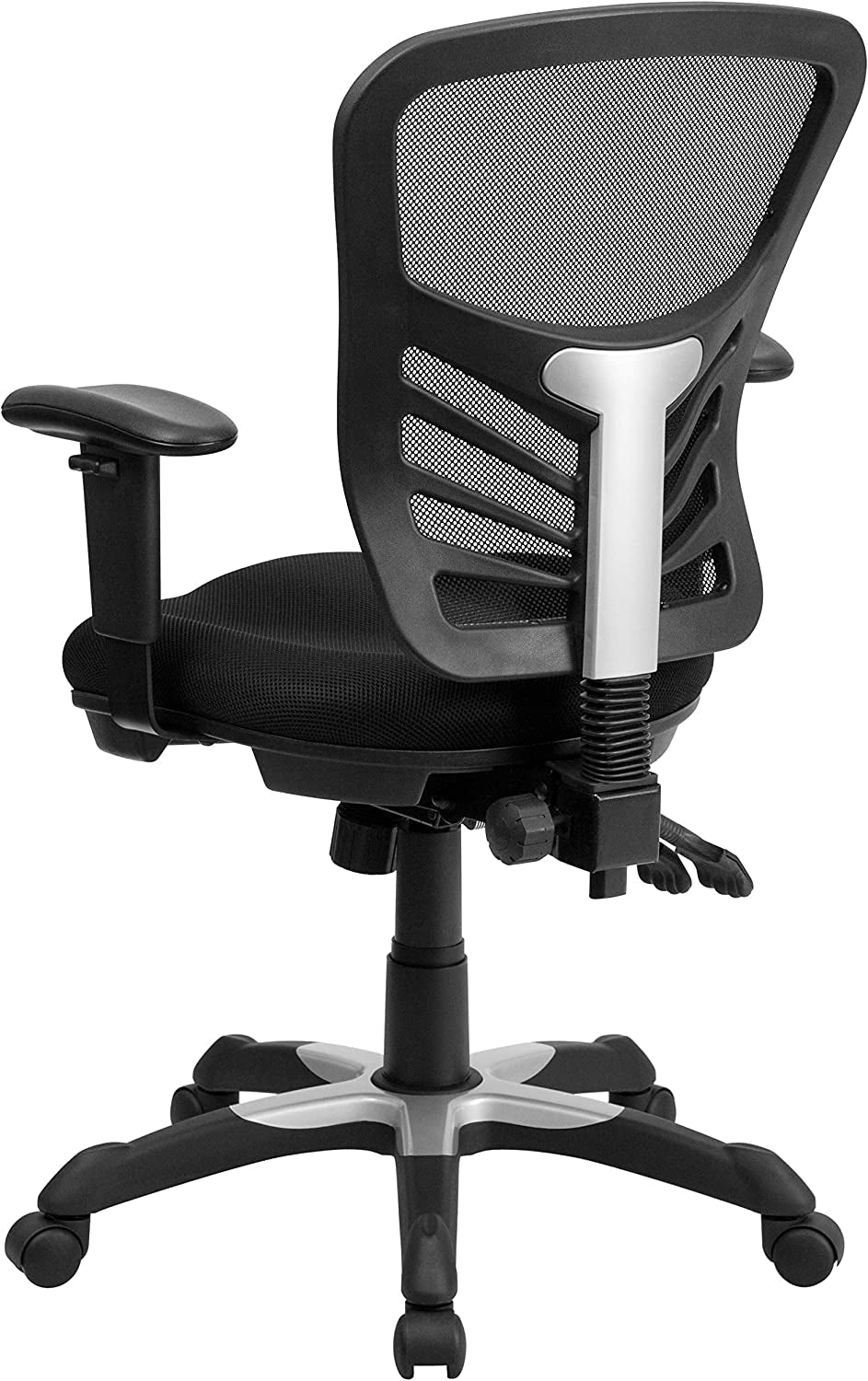 Ergonomic Mesh Office Chair With Adjustable Lumbar Black