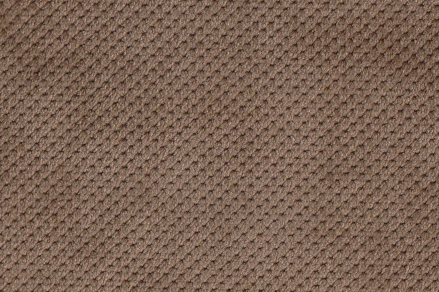 Living Room Sectional Waffle Suede Truffle Color Sectional Sofa