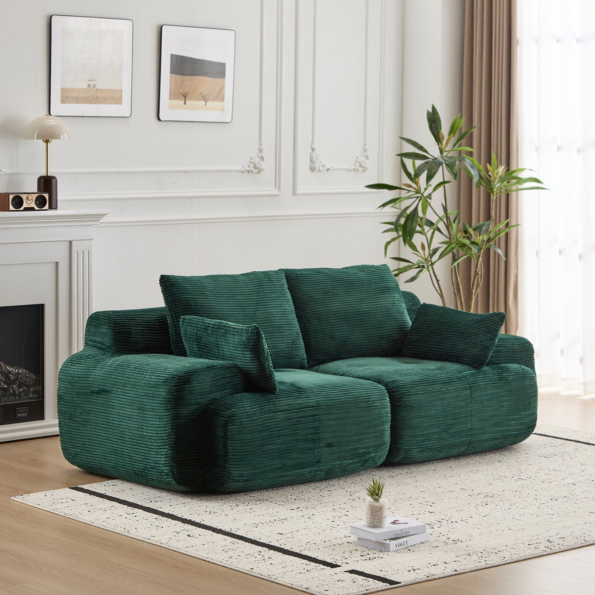 Modern Memory Foam Compressed Sofa