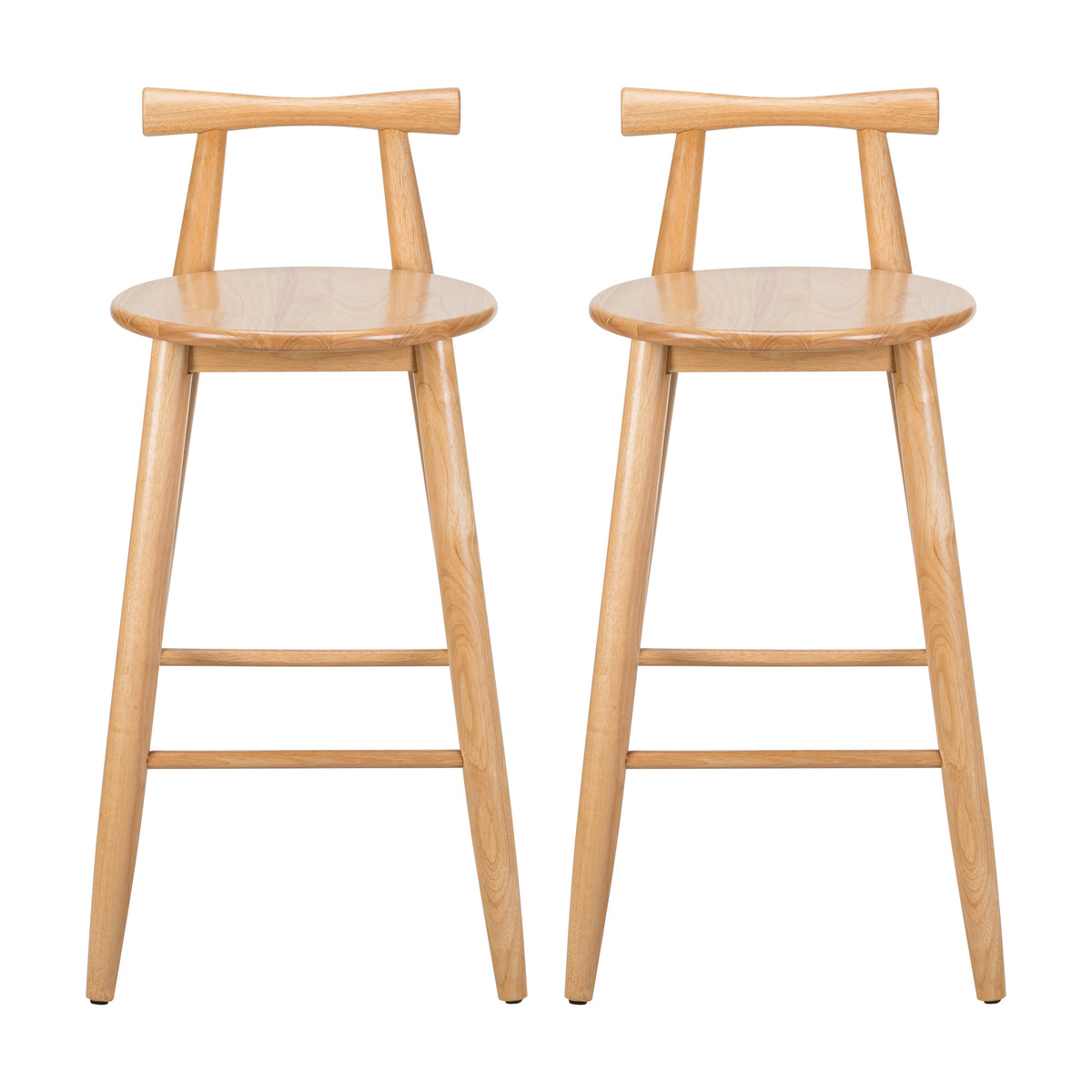 Grove Indoor Rubberwood Barstool