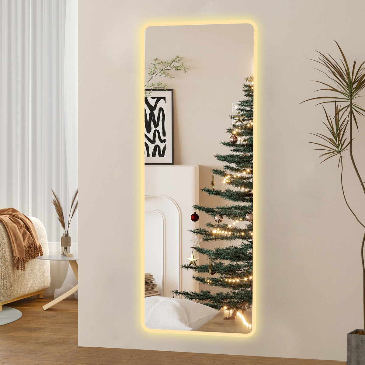 Full Length Lighted Vanity Mirror