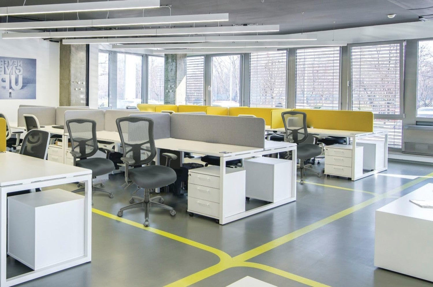 Elusion High Back Mesh Office Chair Black Adjustable Tilt