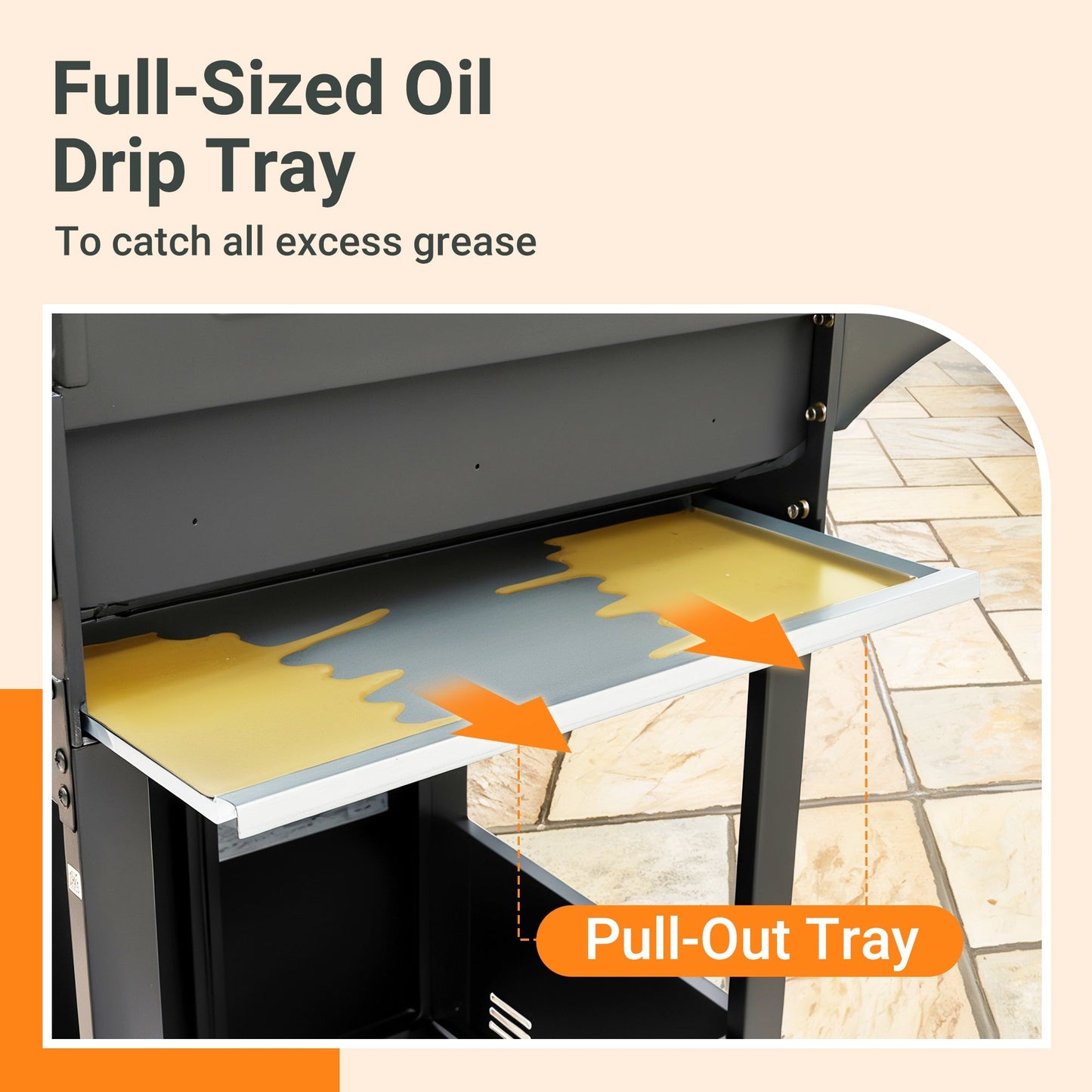 Propane Grill 4 Burner Stainless Steel Gas Grill with Side Burner