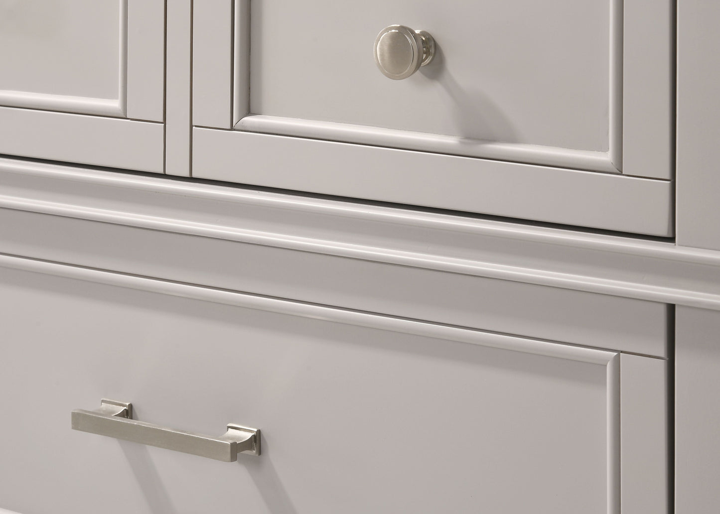 Gray 6 Drawer Dresser