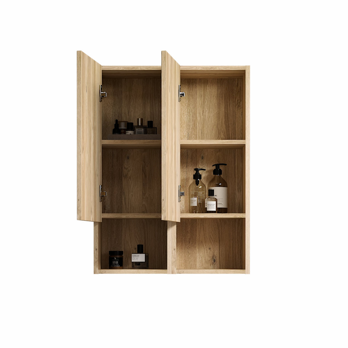 Chic Striped Textures Side Cabinet