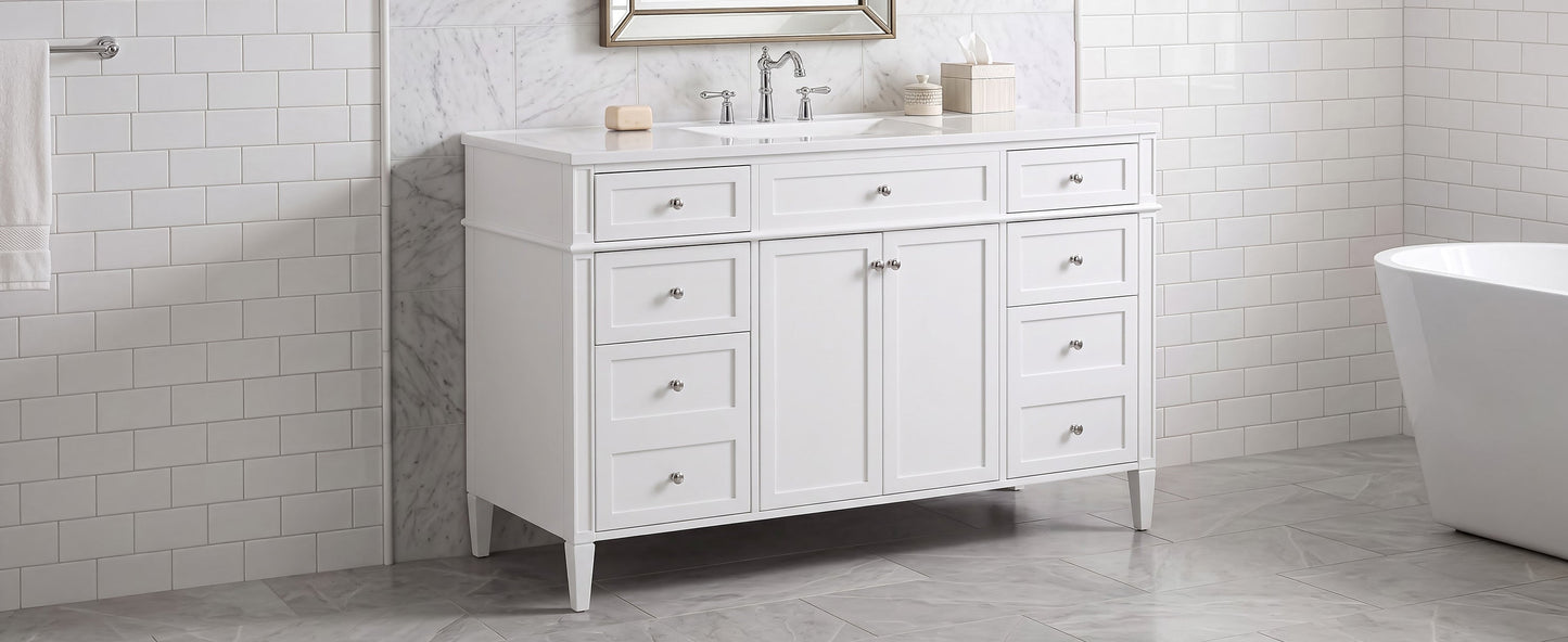 48 Inch Bathroom Vanity with Sink Top