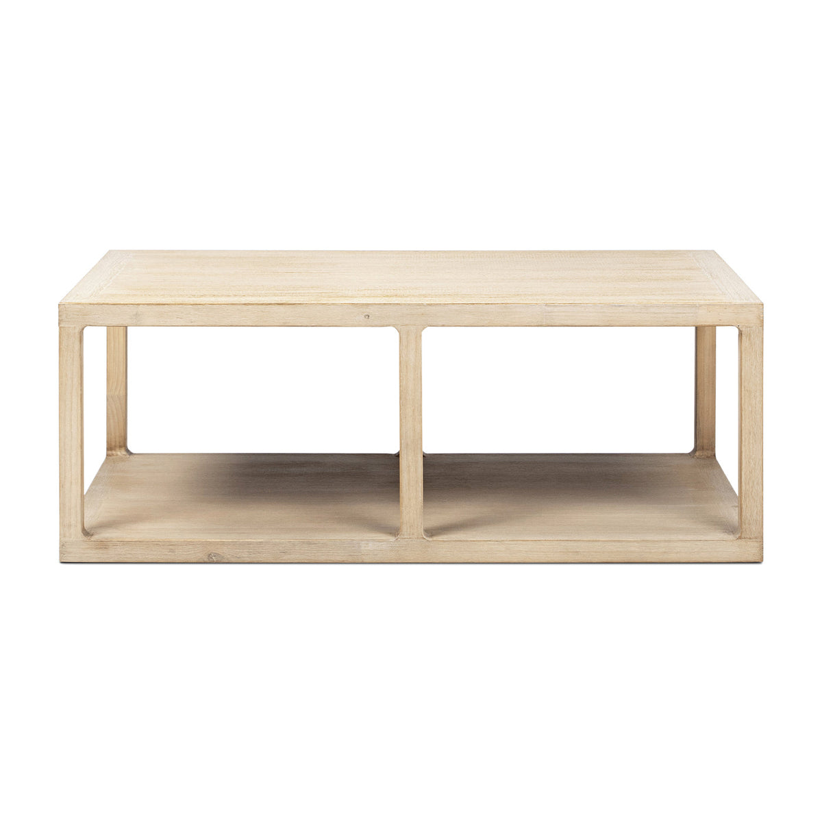 Ellis 48" Reclaimed Wood Open Frame Coffee Table