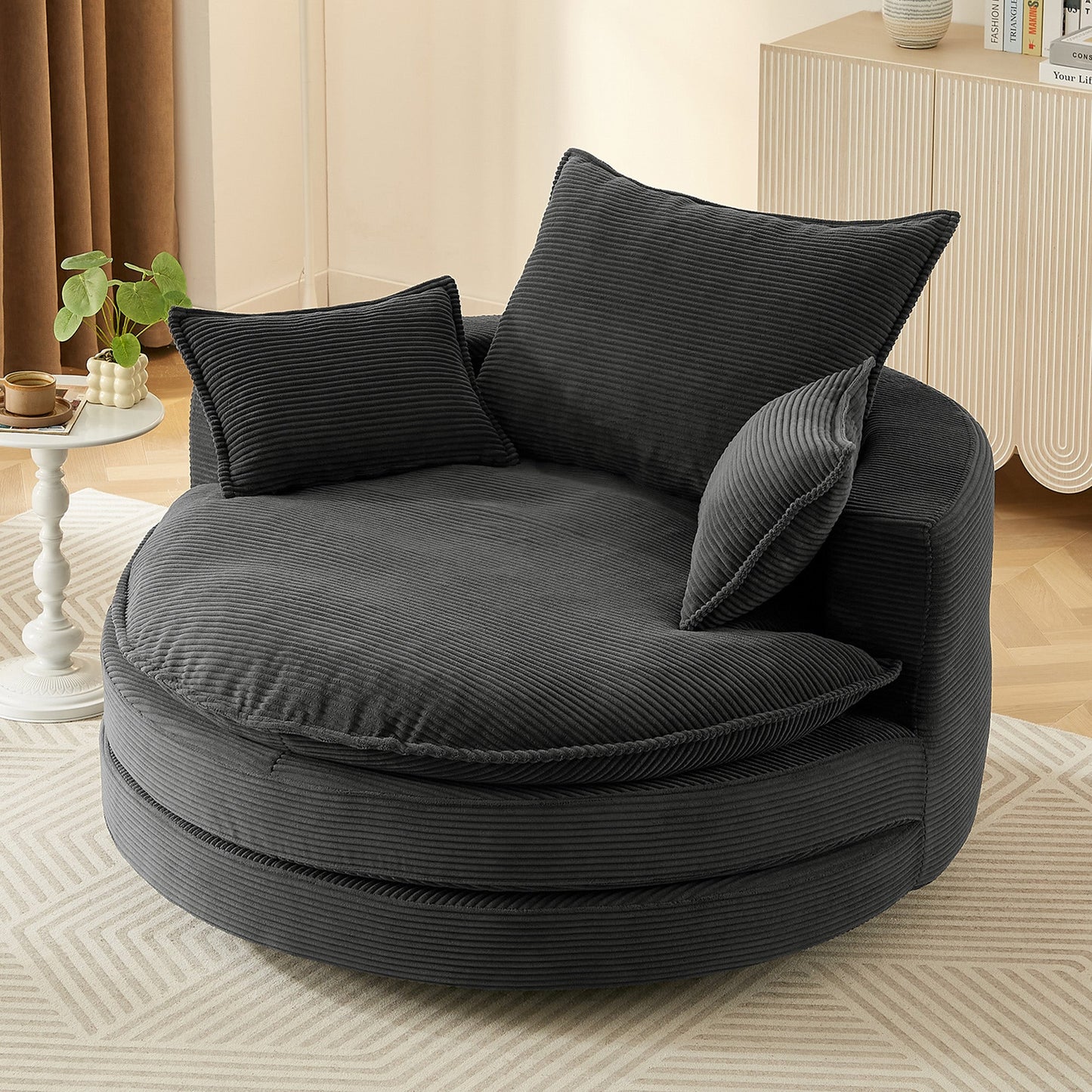 360° Swivel Sofa Chair Accent Barrel Chair