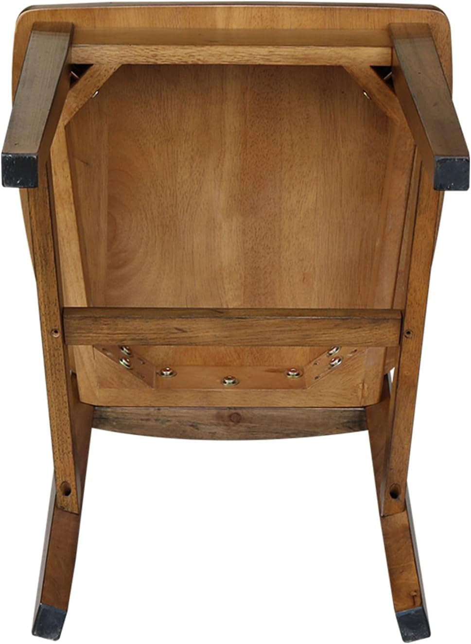 International Concepts San Remo Pecan Parawood Dining Chair
