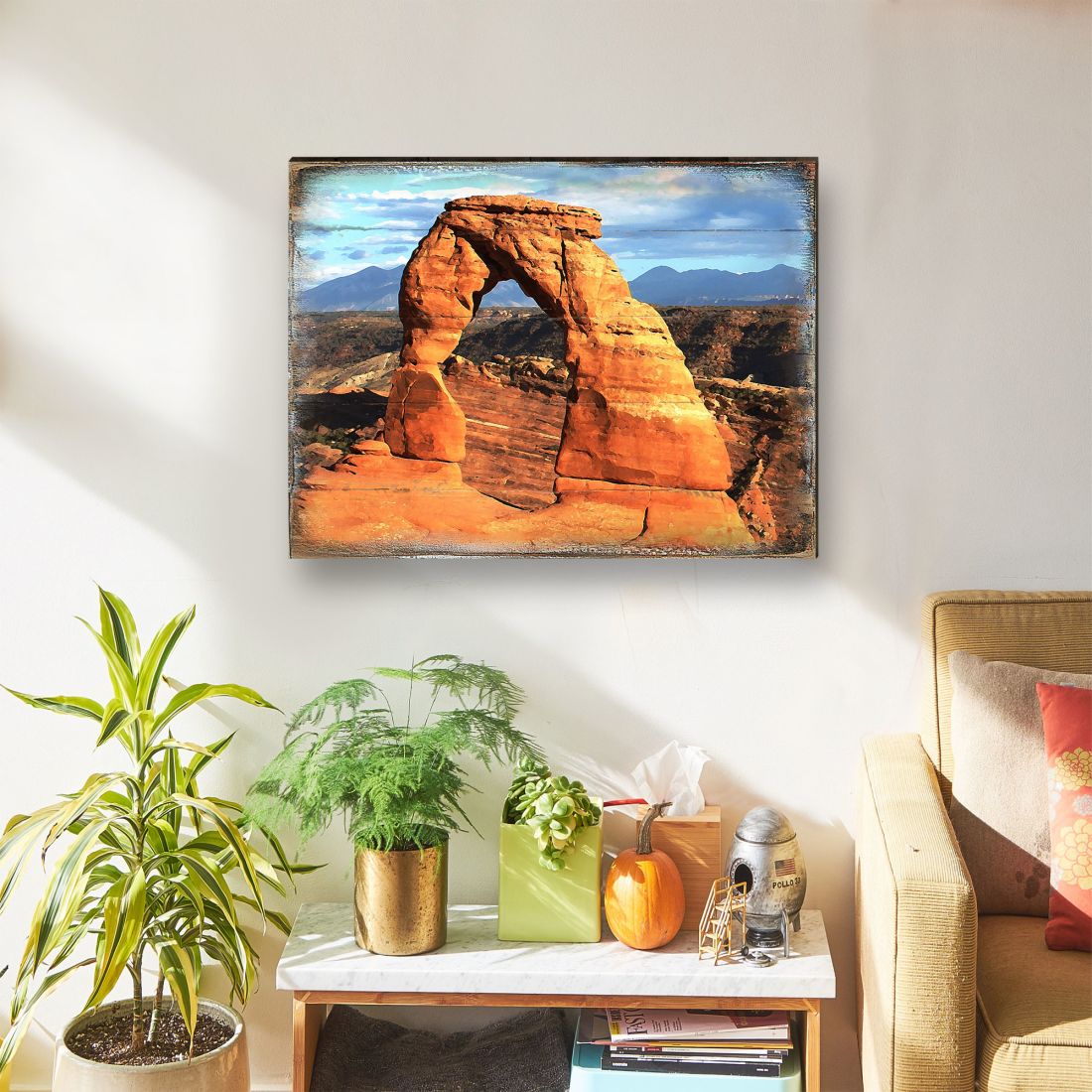 Grand Canyon Art Wooden Wall Art by Nature Wonders - Nature Wildlife Decor  - 95280B