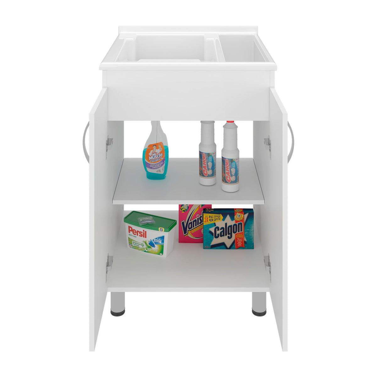 Foster 2 Door Utility Tub and Sink