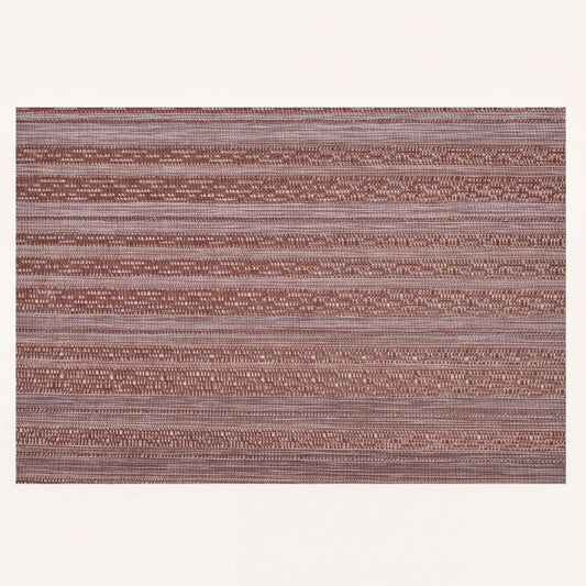 PVC Placemats – Brown Dining Table Mats | Non Slip, Heat Resistant & Waterproof