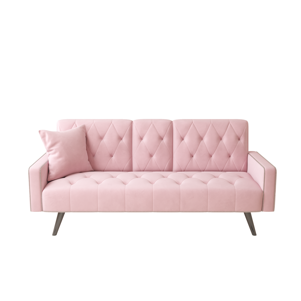 1730 Sofa Bed with Armrest and Two Cup Holders