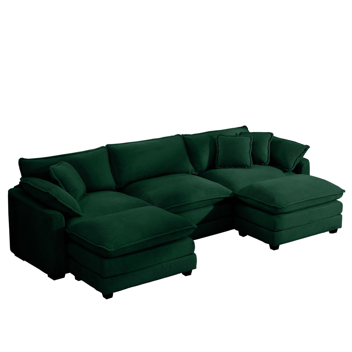 Oversized Modular Cushion Sofa Set
