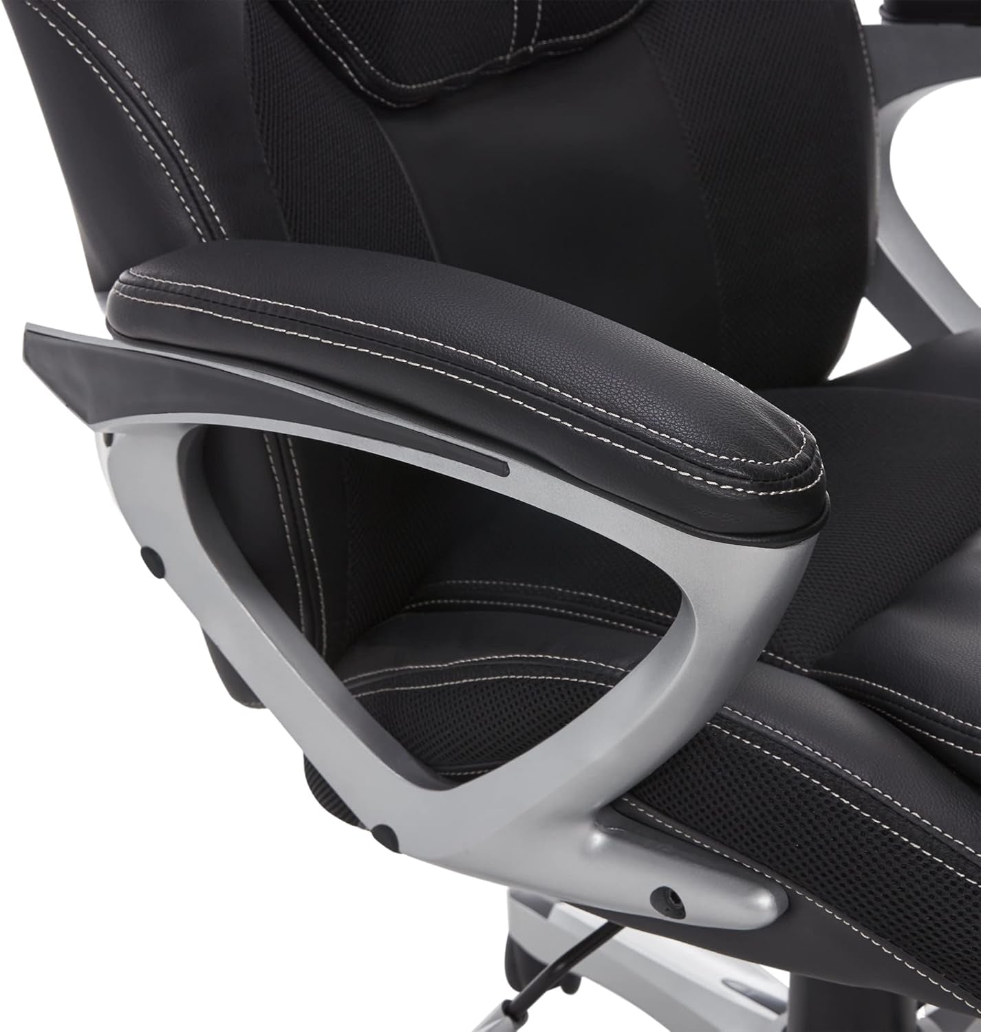 Amplify Executive Office Chair Black With Lumbar Support