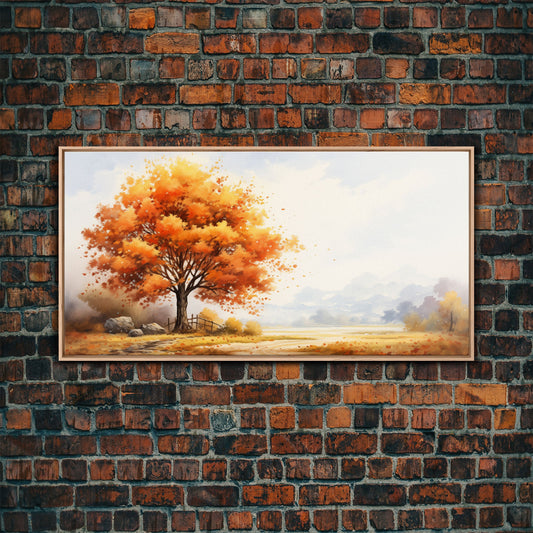 Fall Still Life - Fall Decor - Vintage Farmhouse Decor - Vintage Inspired - Framed Canvas Print - Farmhouse Wall Art - Large Canvas Sign