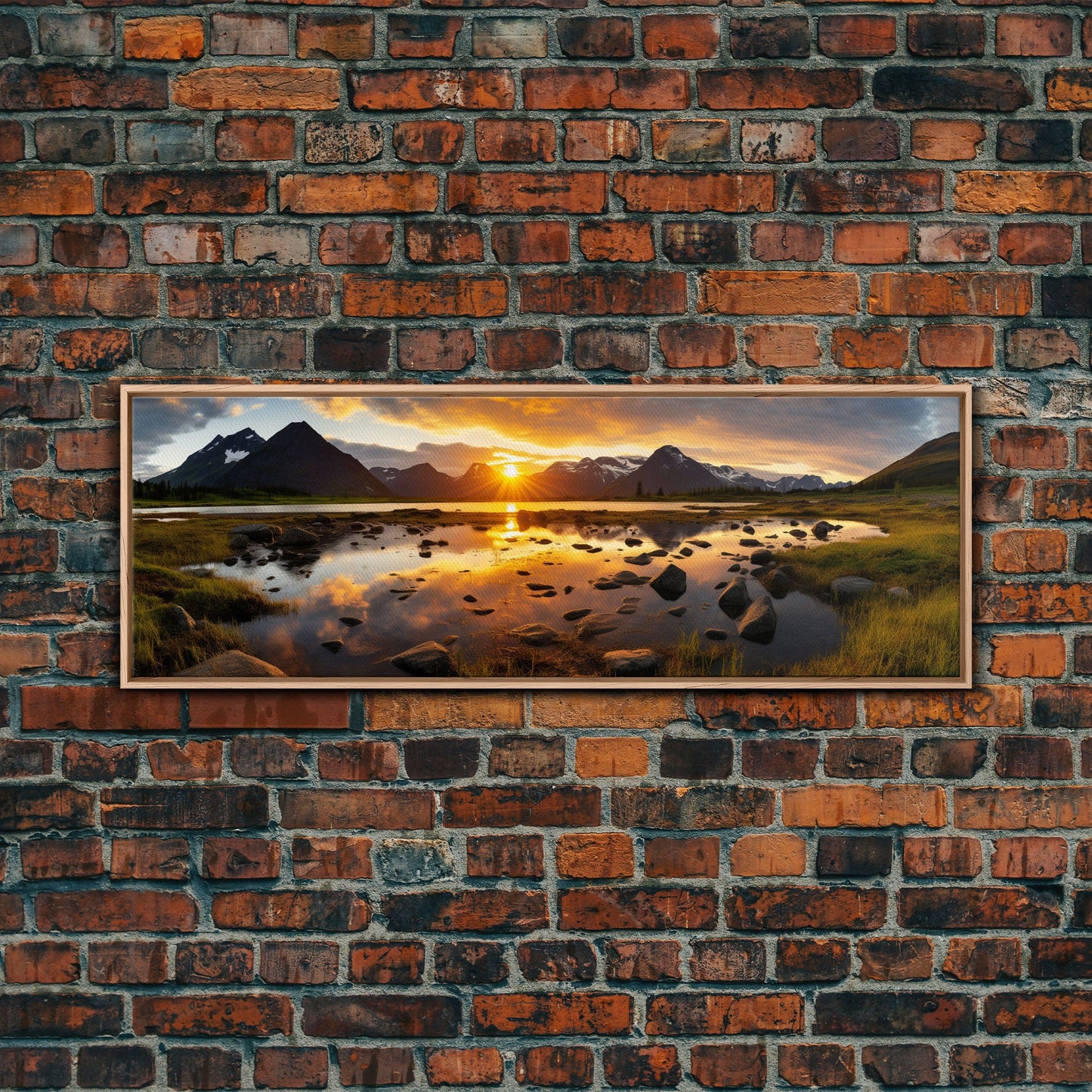 Panoramic of Gates Of The Arctic National Park , Extra Large Wall Art, Panoramic Wall Art, Panoramic Landscape Print, Landscape Photography
