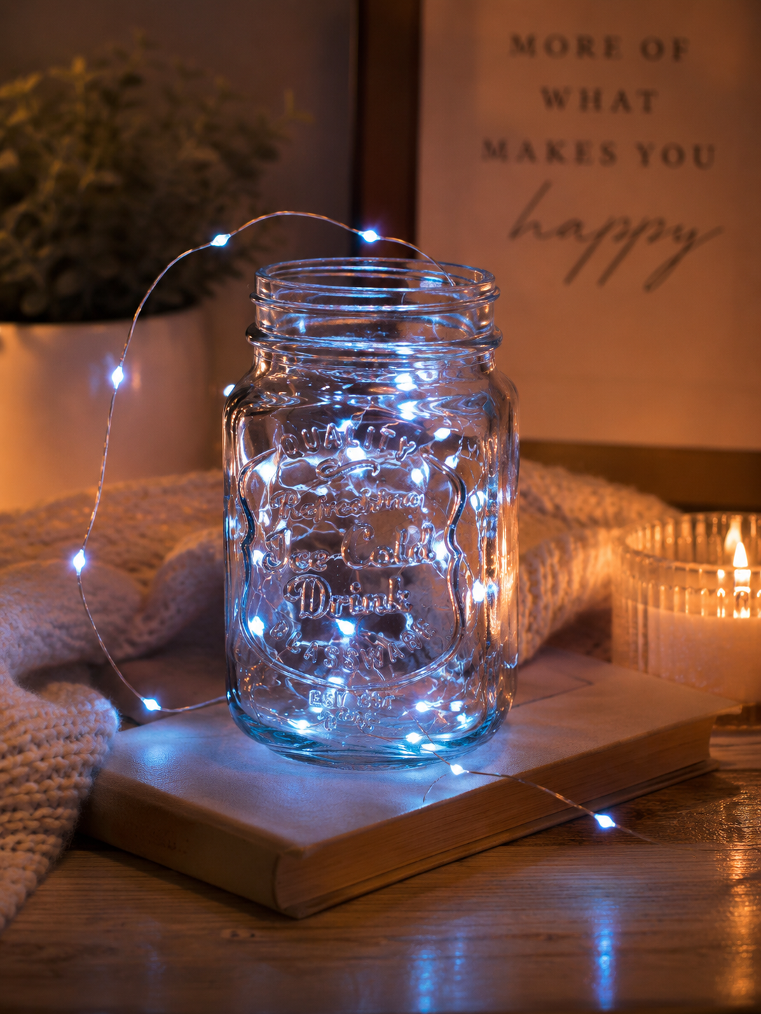 20 LED Mini Fairy String Lights - Batteries Included