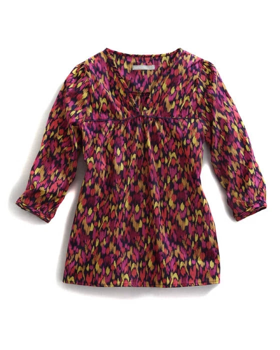 Tin Haul 9495 Confetti Camo (Pink) - Women's Western Blouse