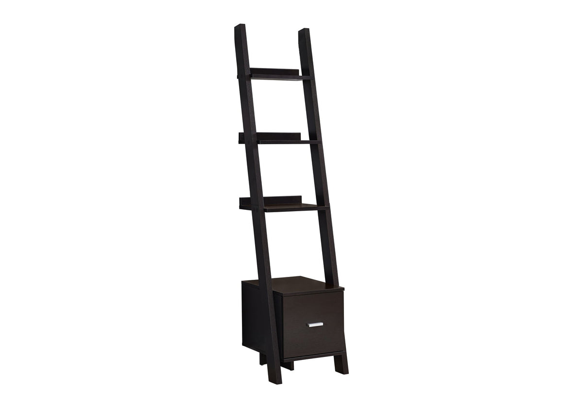 Stylish Corner Bookshelf - Perfect For Office & Bedroom