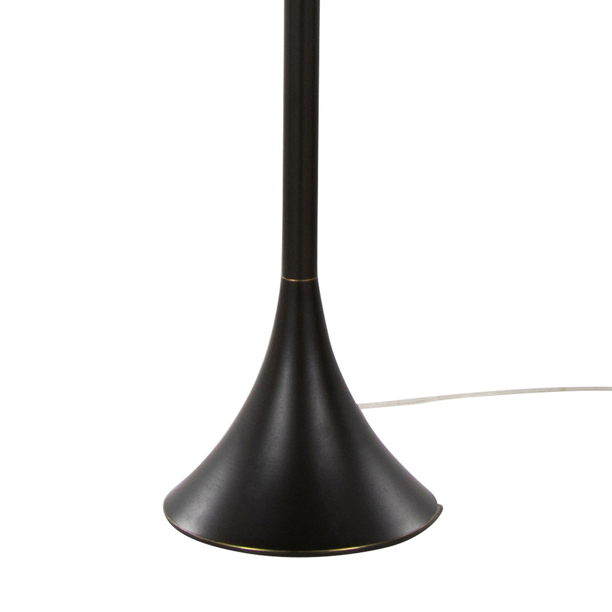 Lenuxe 65" Contemporary Metal Floor Lamp in Oil Rubbed Bronze with Natural Linen Shade from Grandview Gallery by LumiSource