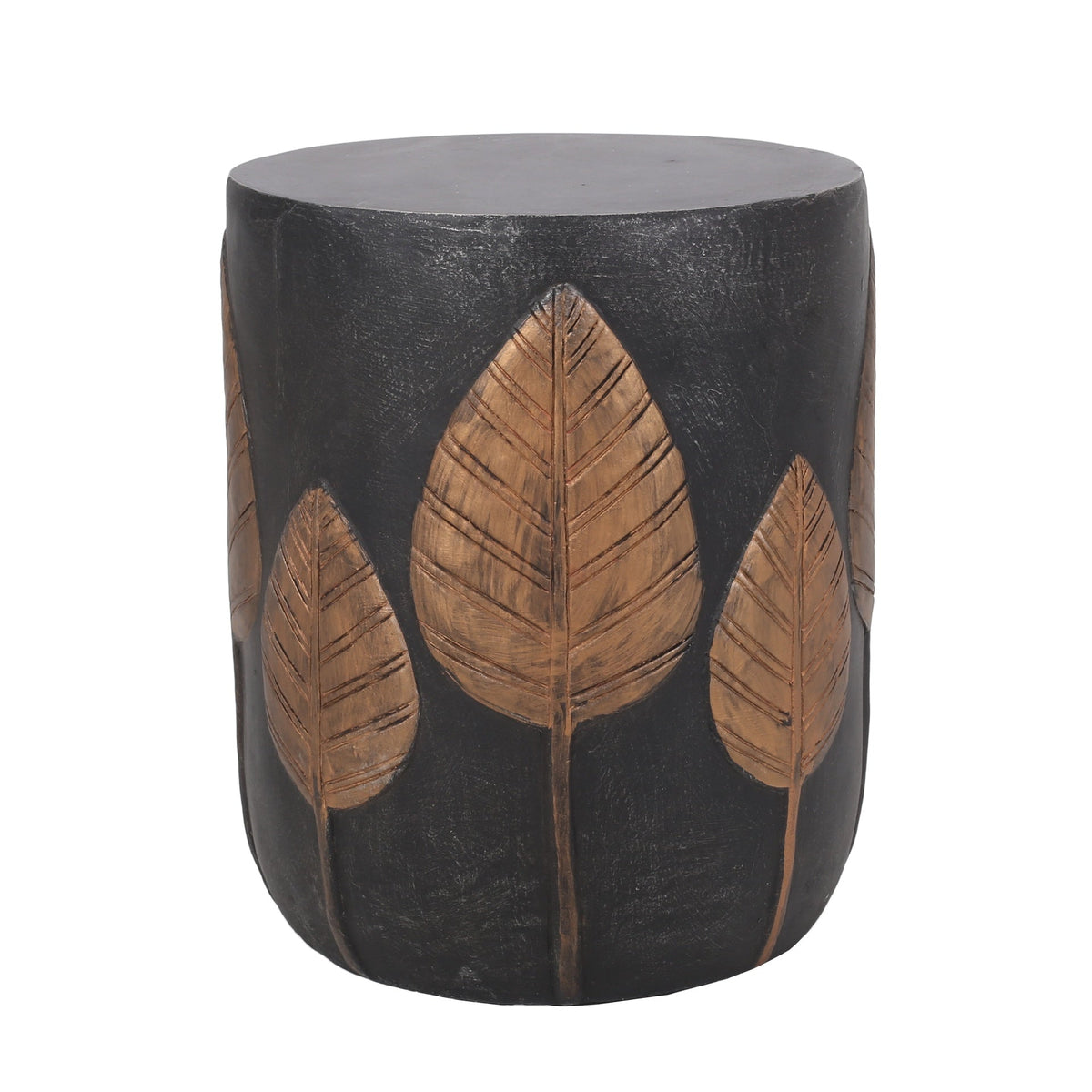 Outdoor LightWeight Concrete Side Table,Copper_73440.00