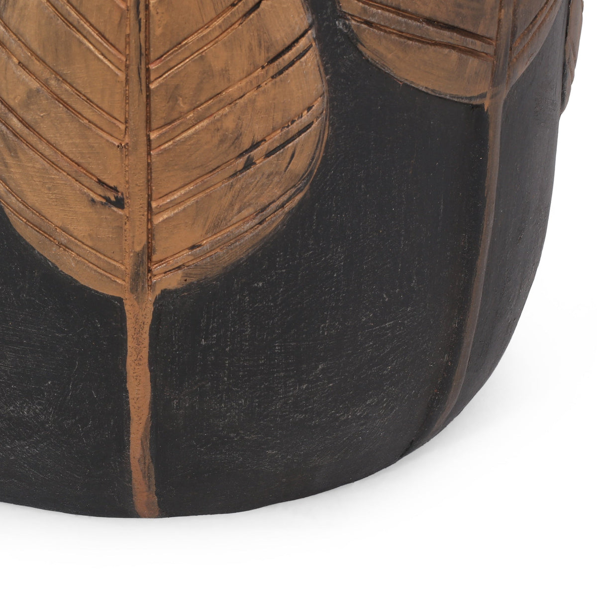 Outdoor LightWeight Concrete Side Table,Copper_73440.00