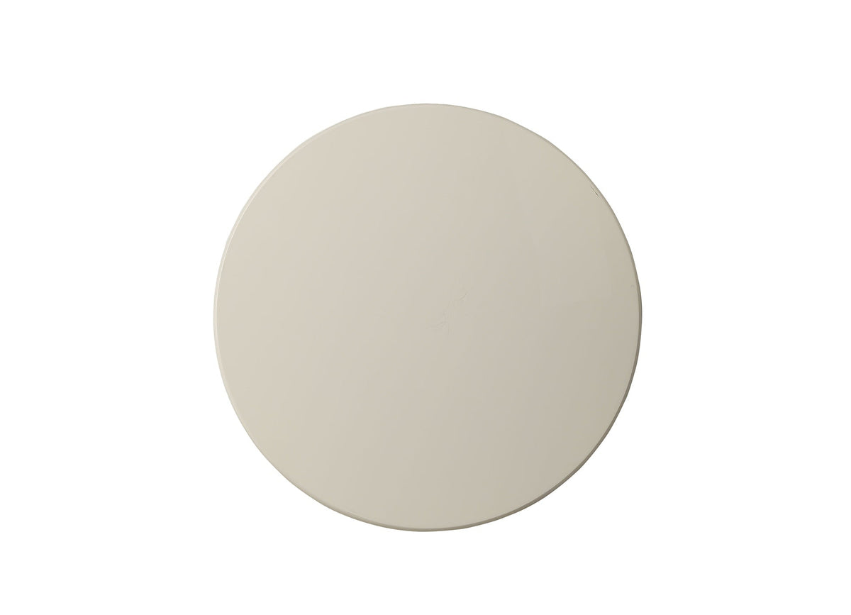 Aberta Antique White Finish Accent Table