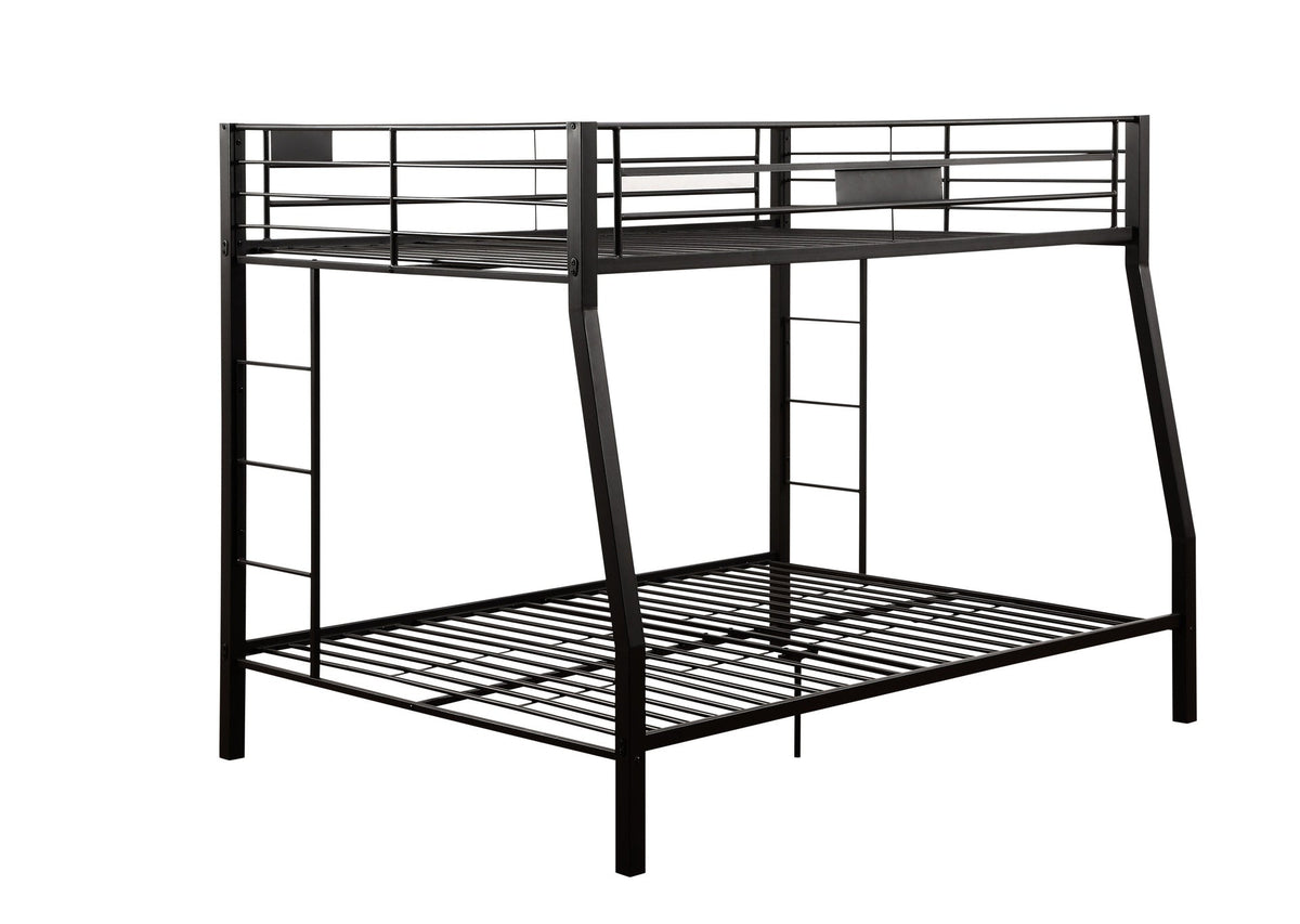 Limbra Sandy Black Finish Full XL/Queen Bunk Bed