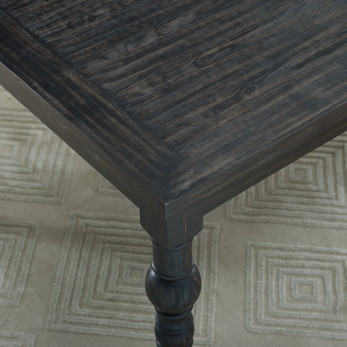 Leviton Urban Style Dining Table, Black
