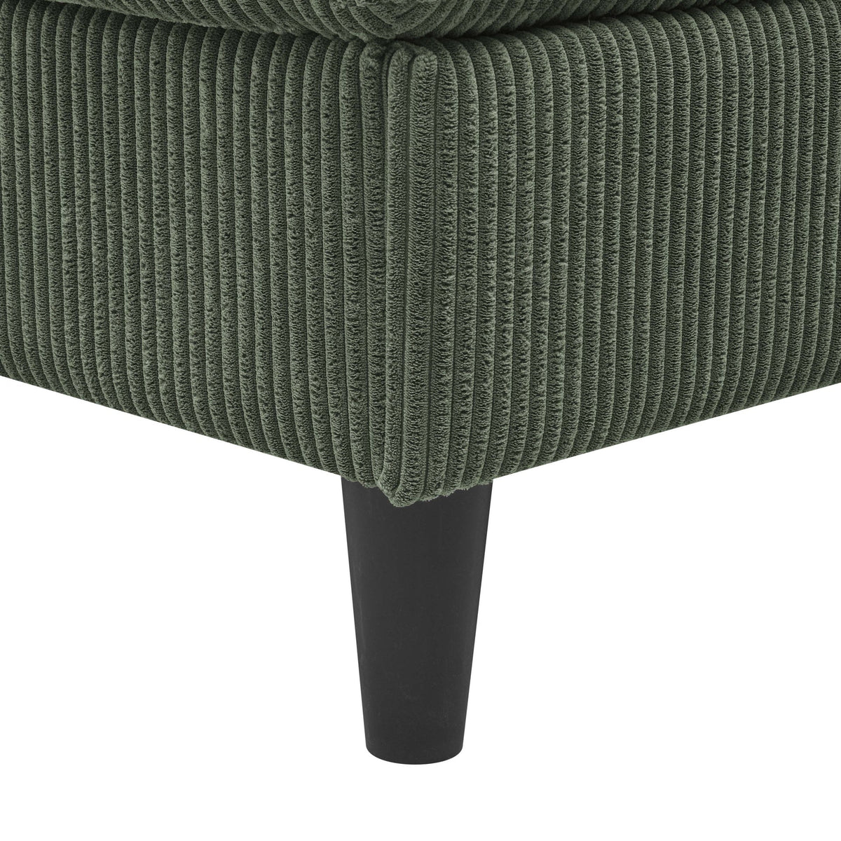 Cordory Upholstered Modular Sectional with 2 Ottomans