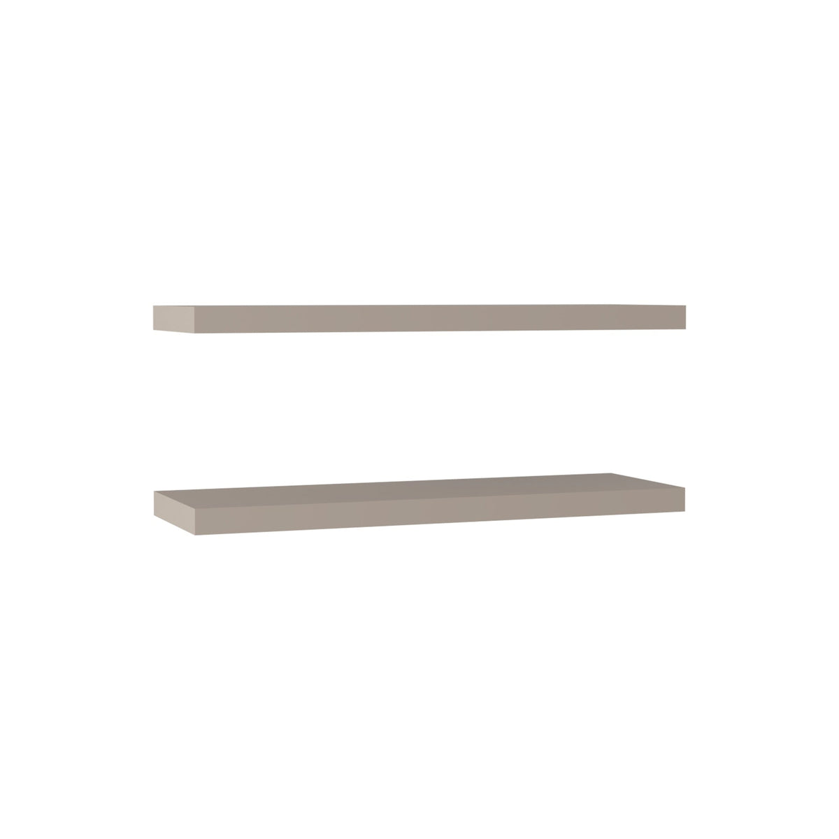 Ecco 31.5" Wide  Floating Shelves Set of 2, Shelves for Wall Decor for Bedroom, Bathroom Storage Shelves, Book Shelves for Living Room
