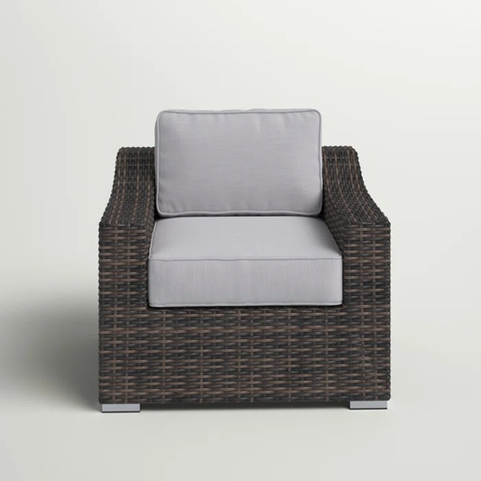 Fully Assembled Patio Chair with Cushion