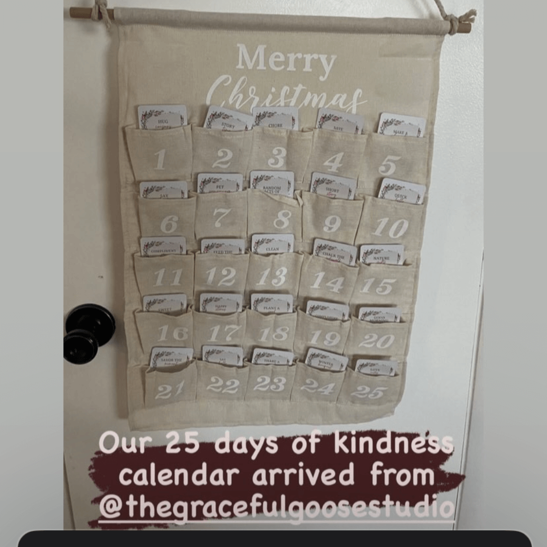 Advent Kindness Calendar RED & GREEN