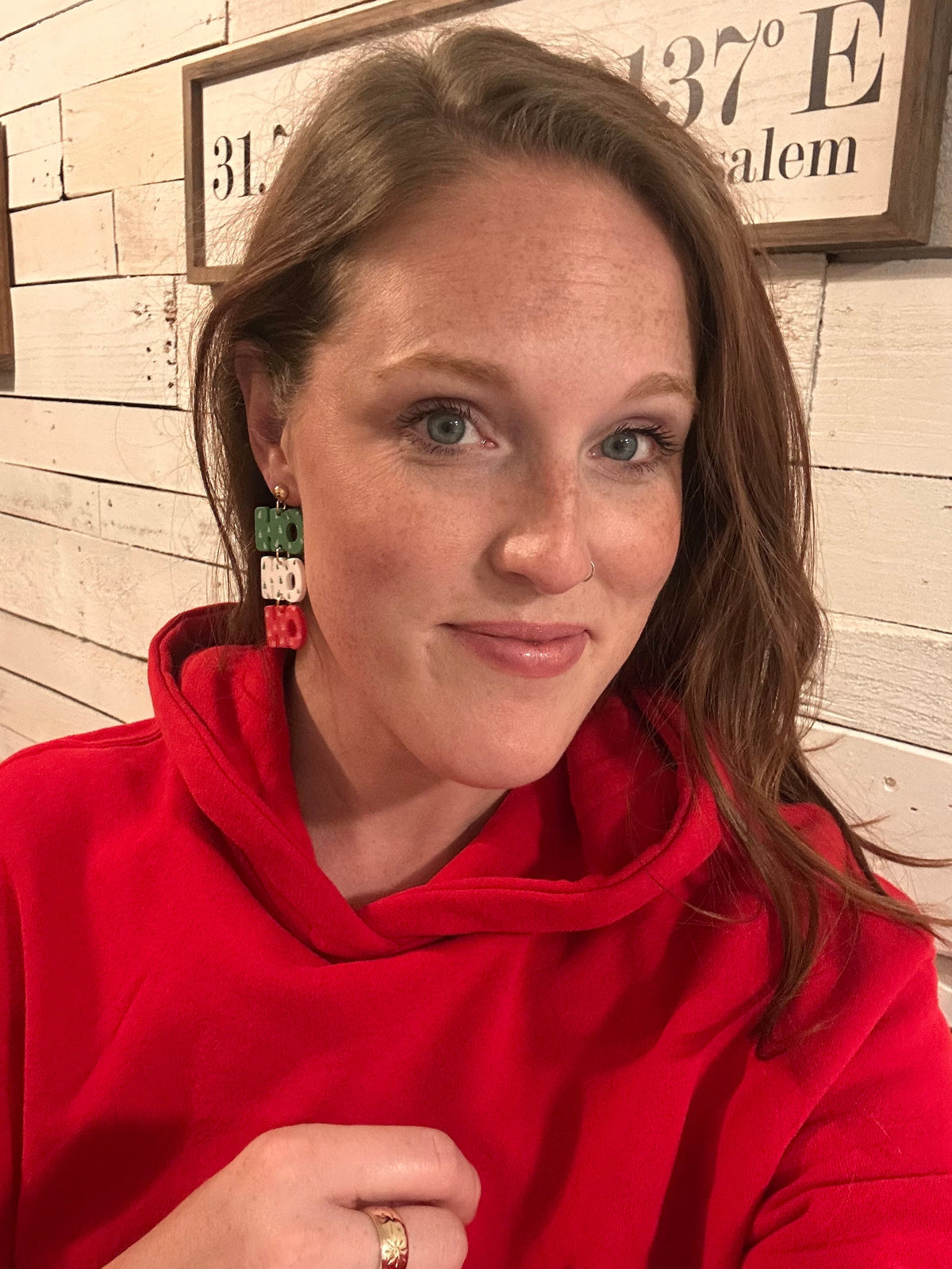 Ho Ho Ho Earrings