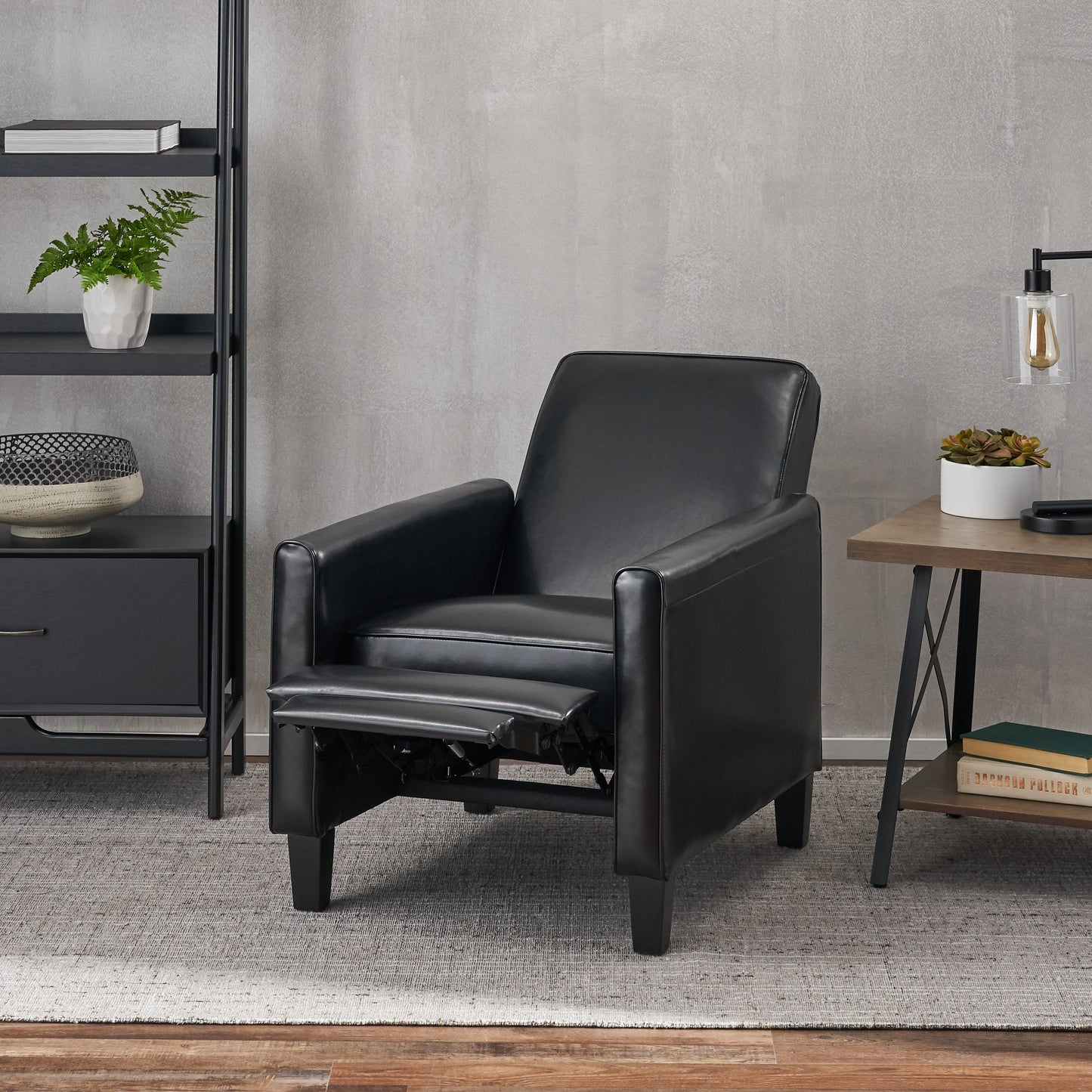 27.5" Push Back Recliner Chair