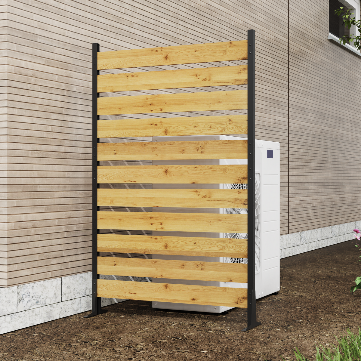 Goodyo Cedar Wood Privacy Screen