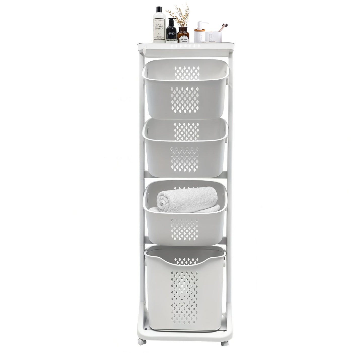 4-Tier Laundry Hamper Sorter