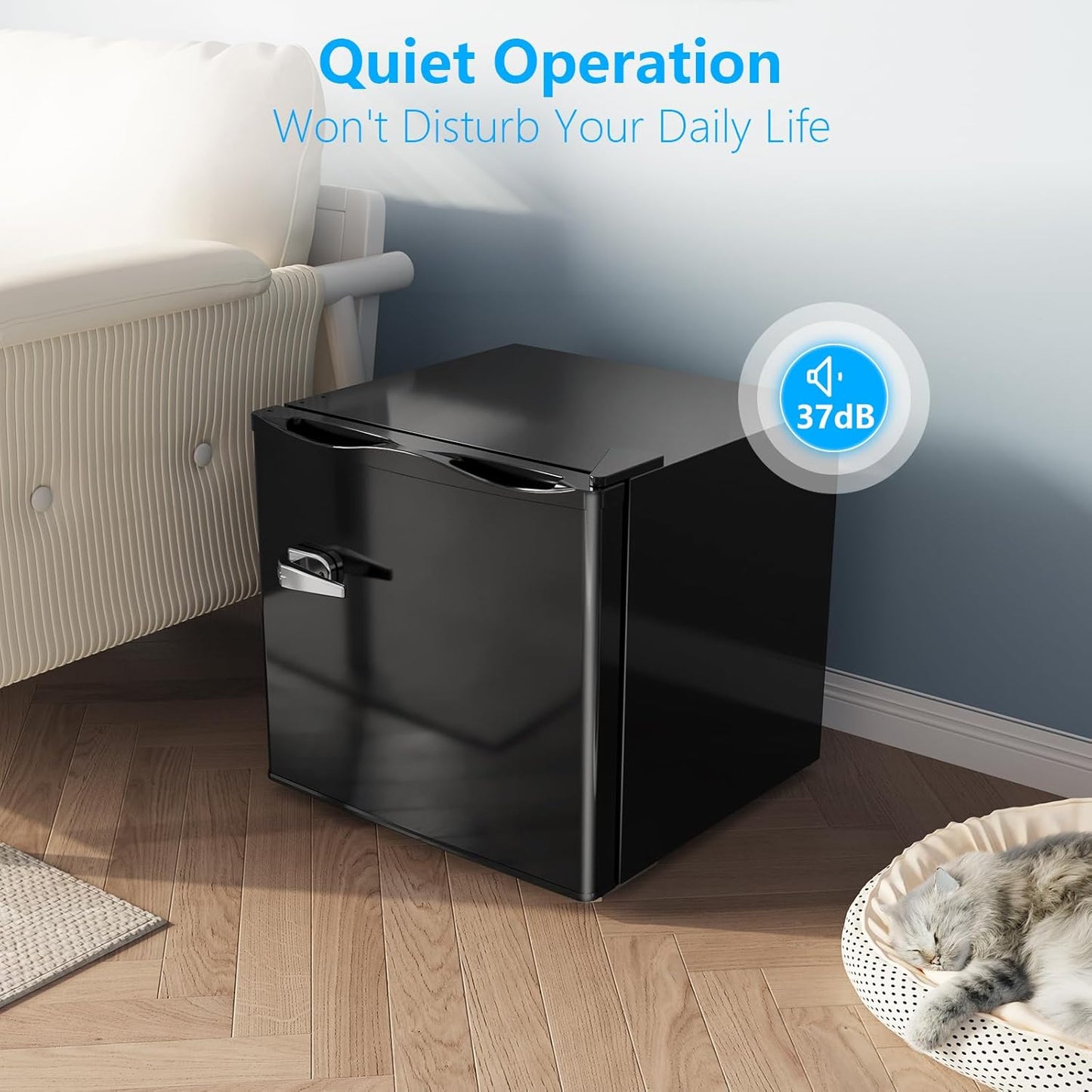 1.2 Cu.Ft Compact Mini Freezer