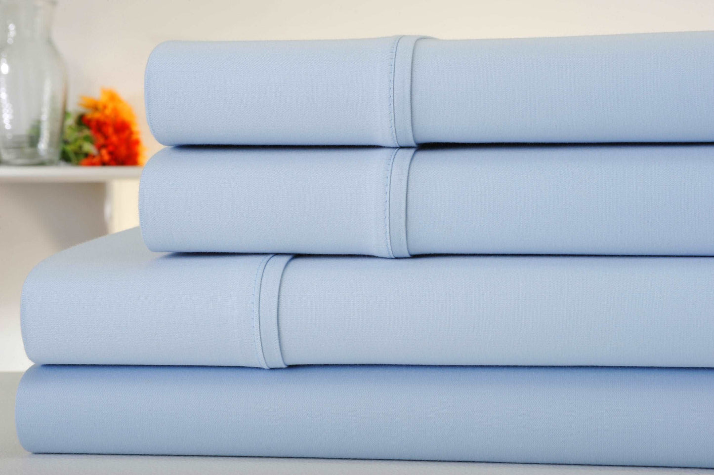 Kathy Ireland 300 Thread Count Sateen Cotton Sheet Set